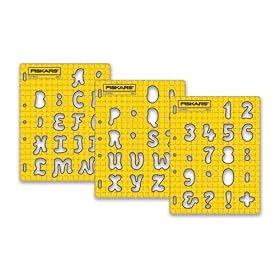 Fiskars Letters Set 4# Template
