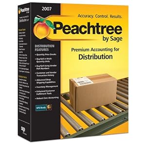 Peachtree By Sage Premium Accounting for Distribution 2007 5-User by SAGE - PEACHTREE