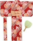 60浴衣セット 夕凪 SAR078-RED