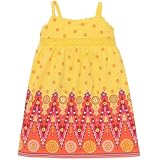 The Childrens Place Baby-Girls Custard Crochet Trim Dress