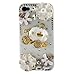 3d Bling Crystal Cinderella's pumpkin cart stone case for iphone 4/4s best gift for girl