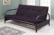 Modern Black Metal Futon Sofa/Couch Frame By Coaster Furniture