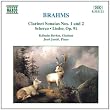 Brahms: Clarinet Sonatas Nos. 1 & 2