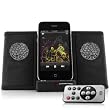 GoGroove AudioFlip+ Portable Music Docking Sound System with Full Functional Remote and IMPROVED Built-In Amplifier for ALL Apple iPhone / iPod / Touch / Nano / Classic
