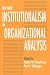 The New Institutionalism in Organizational Analysis