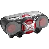Sony CFDG505 CD Radio Cassette Recorder Boombox - Black Sony CFDG505 CD Radio Cassette Recorder Boombox - Black