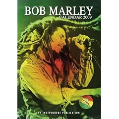 Bob Marley 2009 Wandkalender mit Stickern