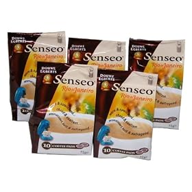Douwe Egberts Senseo Coffee Pods. Rio de Janeiro Flavour. 50 pods