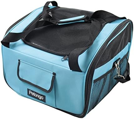 Pet Carrier and Booster Seat for Your Dog / Cat From Petongo. Easy to Set up in Any Vehicle and Comfortable to Travel with Your Pets. Limited Time Only Sale