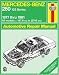 Book Mercedes-Benz Automotive Repair Manual, Model 280 (123 Series), 1977-1981