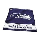 Seattle Seahawks Woven Golf Towel