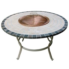 Table and Fire Pit Combo- 42"