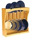 Chasseur 5 Piece Saucepan Set with Pine Stand Cobalt Blue