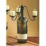Candelabra Wine Bottle Topper