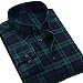 XQS Men's Plaid Flannel Shirt