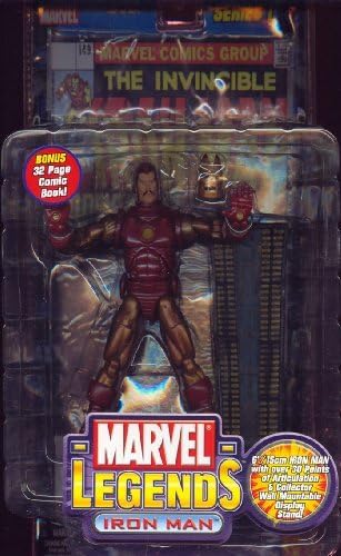 Marvel Legends "Gold Ironman" Variant Series 1 by Go Figure Toys
