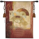 IMAGE OF Fan Abstract Wall Tapestry