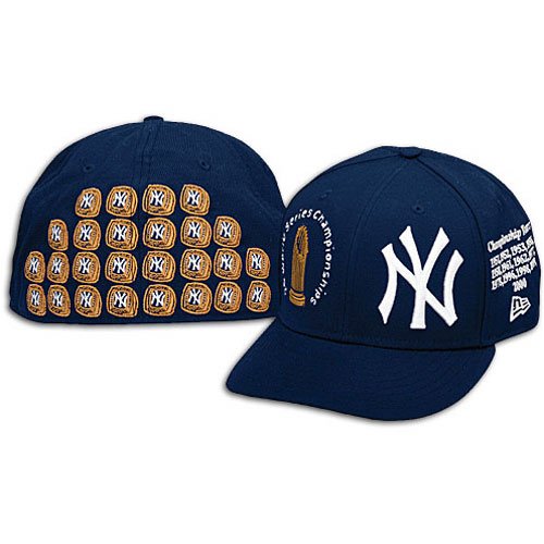 Yankees New Era Men's 59FIFTY MLB Champions Rings Cap