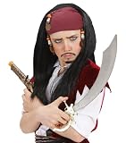 Perruque de pirate homme