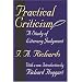 Practical Criticism: A Study of Literary Judgment