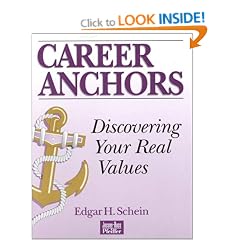 Career Anchors: Instrument: Discovering Your Real Values