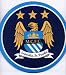 Manchester City FC - Round Crest Mouse Mat