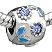 Swarovski Crystal Leaf European Beads - Pandora title=