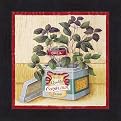 Kitchen Herbs Wall Art - Basil (7x7")