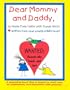Dear Mommy and Daddy
