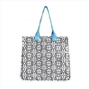Baby Star bag-rtt-print-flutter blue Rock the Tote Diaper Bag in Flutter Blue