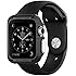 Apple Watch Case, Spigen [Rugged Armor] Resilient [Black] - [Include 2 Screen Protectors] Ultimate protection from drops and impacts for Apple Watch 42mm (2015) - Black (SGP11496)