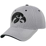 Top of the World Iowa Hawkeyes Grey Elite 1-Fit Hat