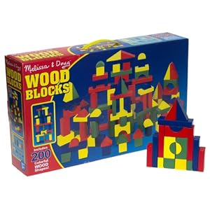 Melissa & Doug 200-pc. Wood Block Set by Melissa & Doug