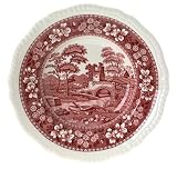 Spode Tower Pink 9-Inch Soup Plate