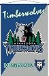 NBA Basketball Deluxe Wallhanging Minnesota Timberwolves - Fan Shop Sports Merchandise
