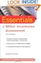 Essentials of Millon Inventories Assessment (Essentials of Psychological Assessment)