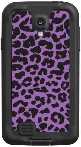 Purple Leopard "Protective Decal Skin" for LifeProof fre/nuud Samsung Galaxy S4 Case