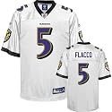 Joe Flacco Baltimore Ravens WHITE Equipment - Replica NFL YOUTH Jersey