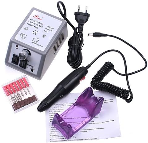Charmoee™ Fashion Beauty Machine 20,000 RPM Electric Drill Nail Set Kit Fast Machine Manicure Pedicure Acrylics Gel Polish