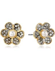 Juicy Couture Pave Daisy Stud Earrings