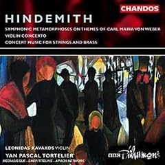 Hindemith: Symphonic Metamorphosis of themes by Carl Maria von; Concerto for violin