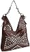 SR SQUARED By Sondra Roberts Studded Hobo