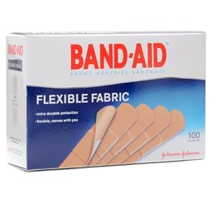 Flexible Fabric Premium Adhesive Bandages 3/4 x 3 100/Box