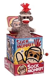 Sock Monkey Jack in the Box