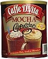 Caffe D'Vita Mocha Cappuccino Hot or Cold Cappuccino Mix 64 Oz