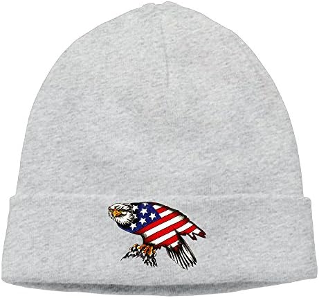 Unisex Cute Soft Crazy Cool American Eagle American Flag Designs Caps Beanies Ski Hat Winter Beanies Hats