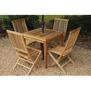 Teak Table and Chairs (4) by Adirondack Chairs and accessories