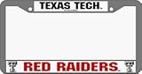 Texas Tech Red Raiders Chrome License Plate Frame    