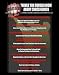 Chuck Norris Badass Poster ~ Things You Should Know About Chuck Norris ~ "If Chuck Norris Is Late, Then Time Better Slow The F*** Down." + 15 more Chuck jokes ~ 22x34"
