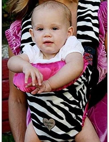 Baby Bella Maya Black White Zebra Baby Carrier Cover